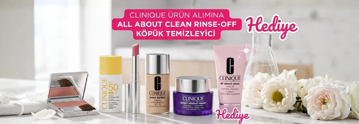 Clinique hediye ürün kampanyası