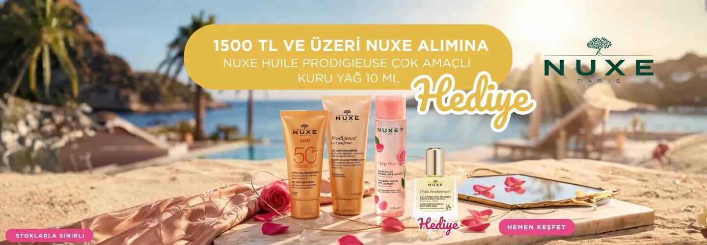 Nuxe 10 ml kuru yağ hediye kampanyası