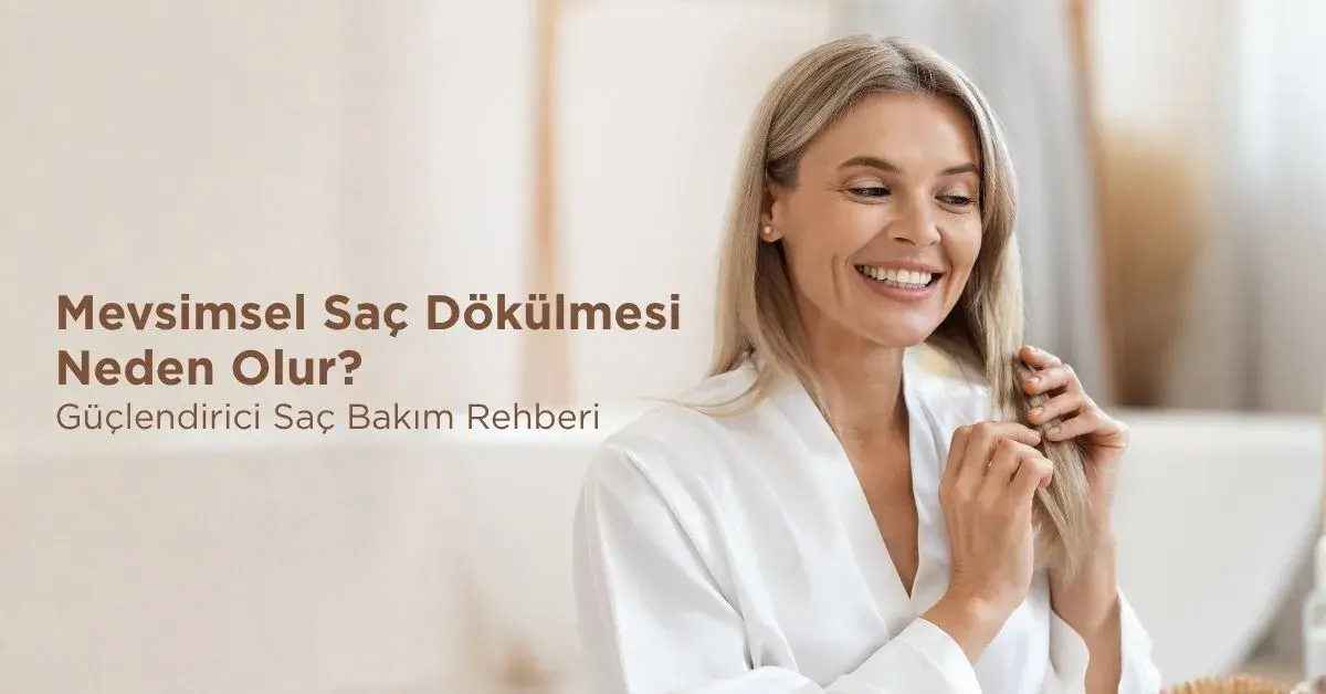 Mevsimsel Saç Dökülmesi Neden Olur? Güçlendirici Saç Bakım Rehberi