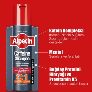 Alpecin C1 & Double Effect Dökülme Karşıtı Bakım Seti - 4