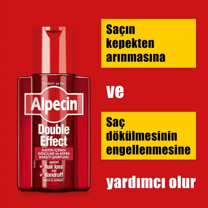 Alpecin Double Effect Dökülme Karşıtı Bakım Seti - 4