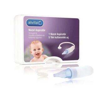 Alvita Nazal Aspiratör + 5 Yedek Uç - Alvita