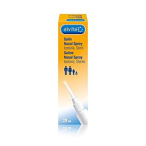 Alvita Salin Nazal Sprey 25 ml - Alvita