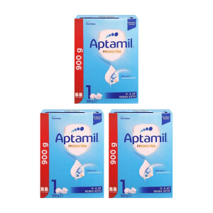 Aptamil Pronutra 1 Numara 0-6 Ay Bebek Sütü 900 gr x 3 Adet - Aptamil