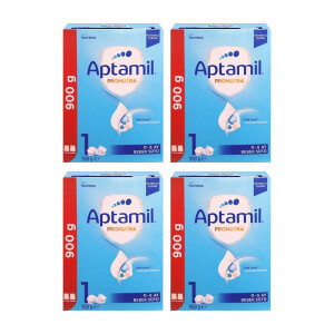 Aptamil Pronutra 1 Numara 0-6 Ay Bebek Sütü 900 gr x 4 Adet - Aptamil