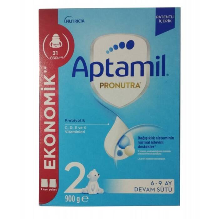Aptamil Pronutra 2 Numara 6-9 Ay Devam Sütü 900 gr - 1