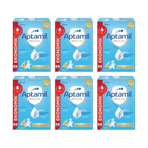 Aptamil Pronutra 4 Numara 1-2 Yaş Çocuk Devam Sütü 900 gr x 6 Adet - Aptamil