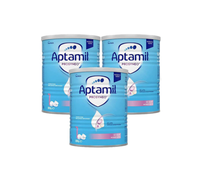 Aptamil Prosyneo 1 Numara Bebek Sütü 800 gr x 3 Adet - 1