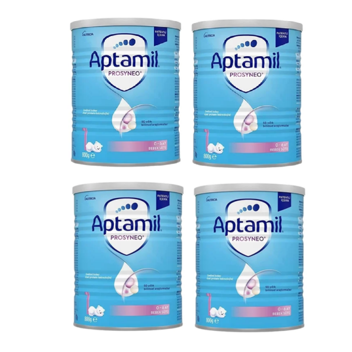 Aptamil Prosyneo 1 Numara Bebek Sütü 800 gr x 4 Adet - 1
