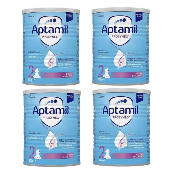 Aptamil Prosyneo 2 Numara Bebek Devam Sütü 800 gr x 4 Adet - 1