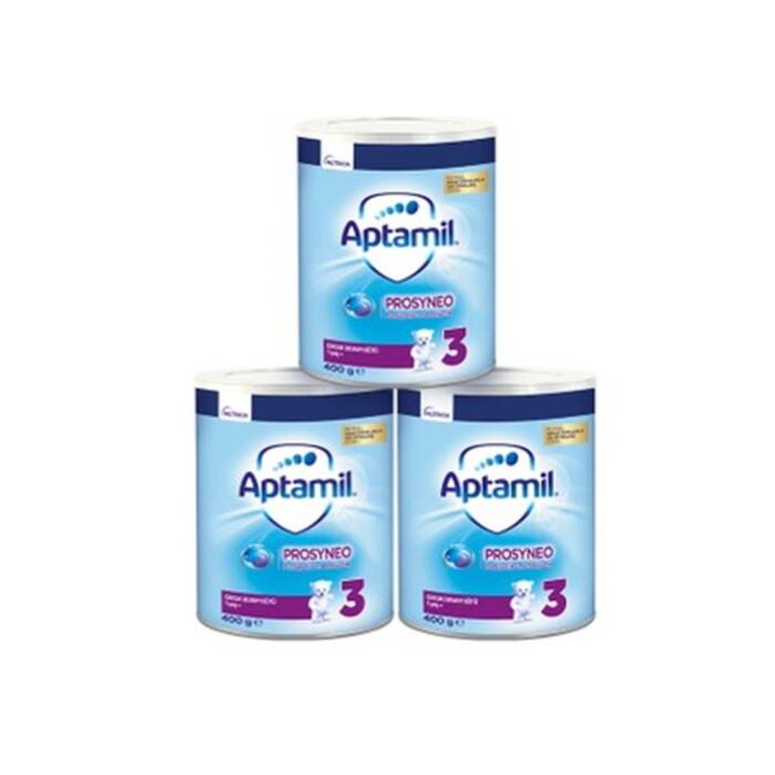 Aptamil Prosyneo 3 Numara Çocuk Devam Sütü 1 Yaş+ 400 gr x 3 Adet - 1
