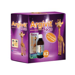 Argivit Focus Şurup İkili Aile Paketi 2x150 ml - Argivit