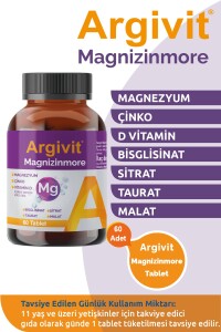 Argivit Magnizinmore 60 Tablet - 3