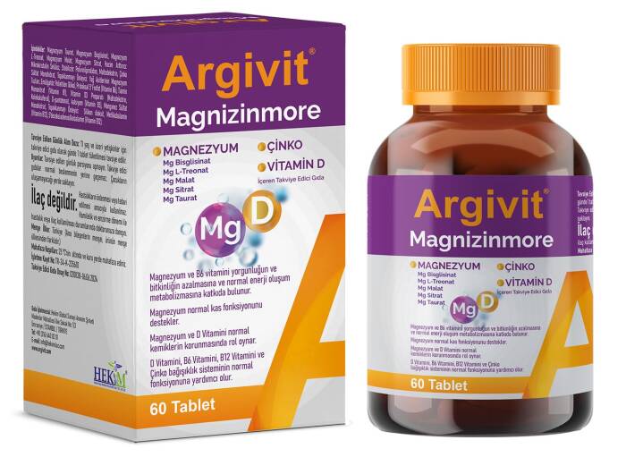 Argivit Magnizinmore 60 Tablet - 1