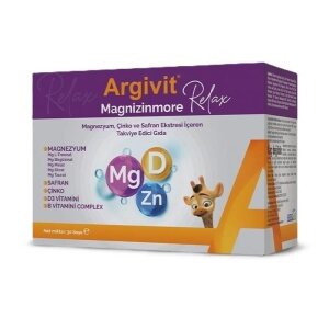 Argivit Magnizinmore Relax 30 Saşe - Argivit
