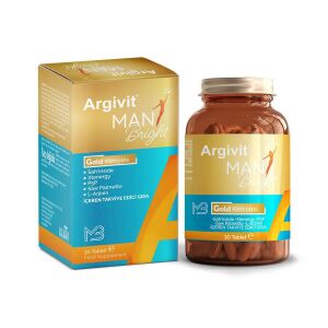 Argivit Man Bright Gold Komplex 30 Tablet - Argivit
