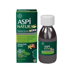 Aspinatura Kids Öksürük Şurubu Vanilya & Çilek Aromalı 120 ml - Aspinatura