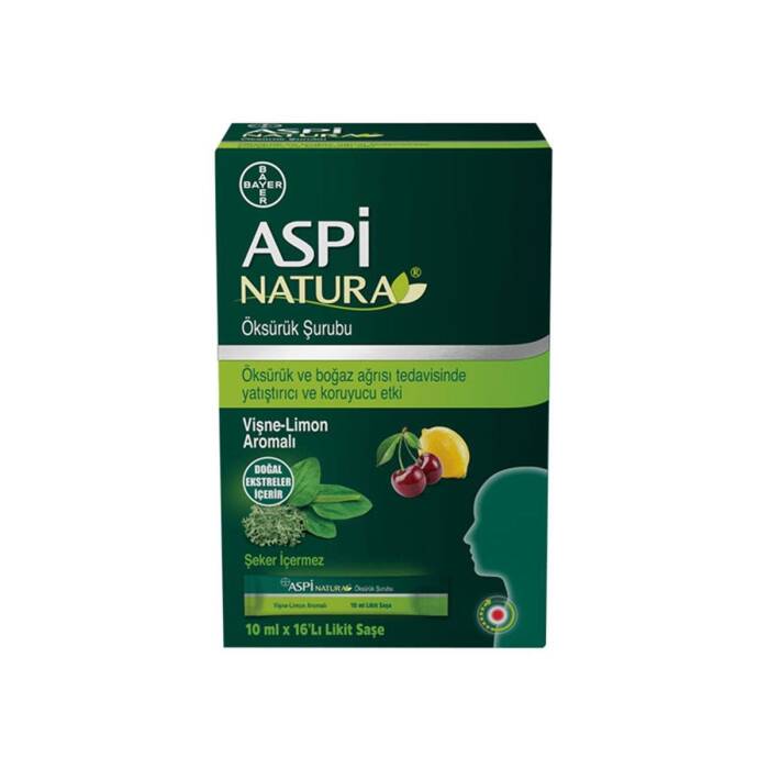 Aspinatura Öksürük Şurubu 10 ml x 16 Saşe - SKT: 01/2025 - 1