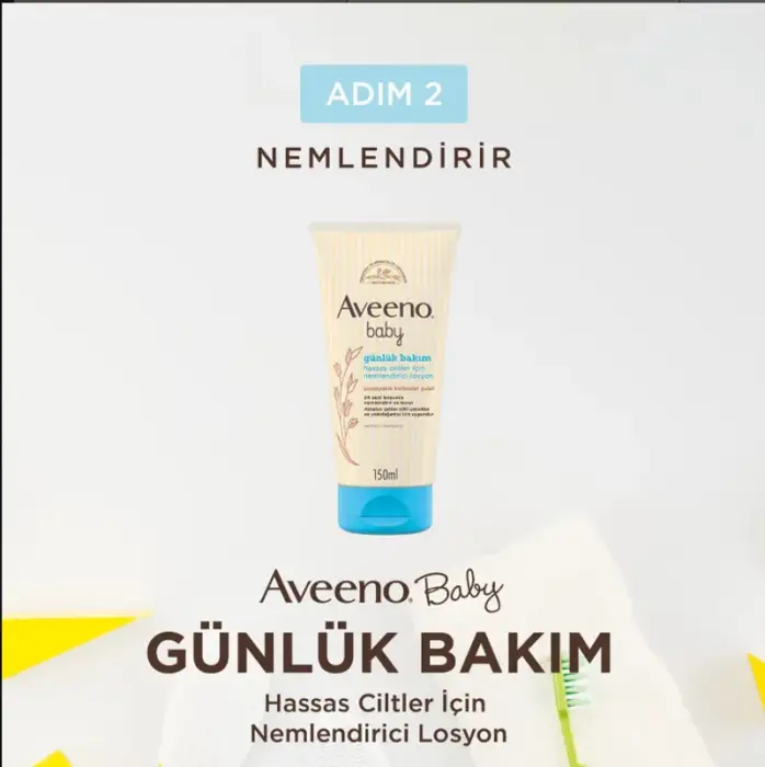 Aveeno Baby Günlük Bakım Nemlendirici Losyon 150 ml - 4