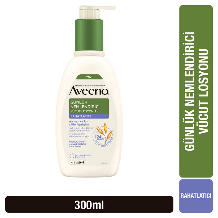 Aveeno Lavantalı Günlük Nemlendirici Vücut Losyonu 300 ml - 2