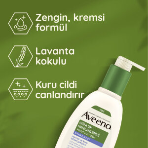 Aveeno Lavantalı Günlük Nemlendirici Vücut Losyonu 300 ml - 4