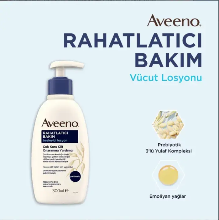 Aveeno Rahatlatıcı Bakım Durulanan Yıkama Yağı 300 ml - 2