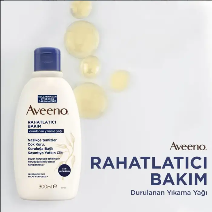 Aveeno Rahatlatıcı Bakım Durulanan Yıkama Yağı 300 ml - 3
