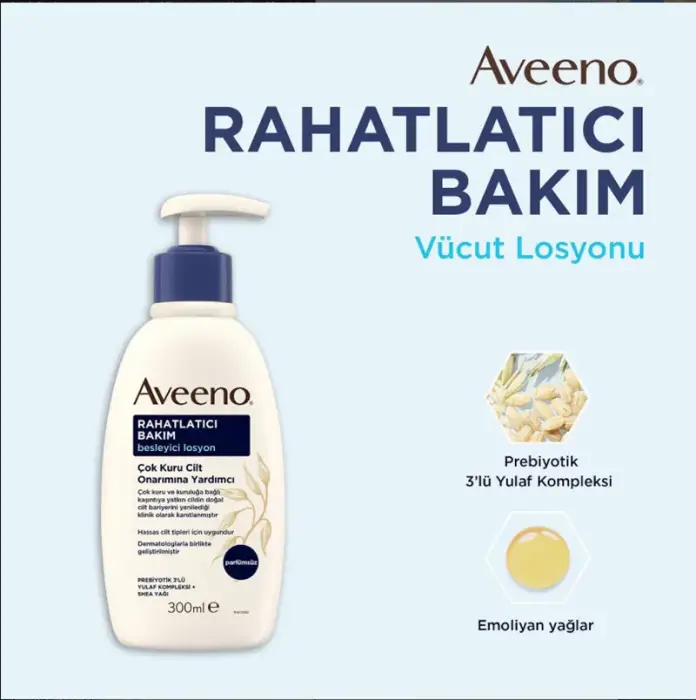 Aveeno Rahatlatıcı Bakım Nemlendirici Losyon 300 ml - 2