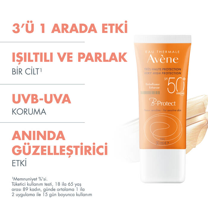 Avene B-Protect Cilt Tonuna Uyumlu Eşitleyici SPF 50+ Güneş Koruyucu 30 ml - 6