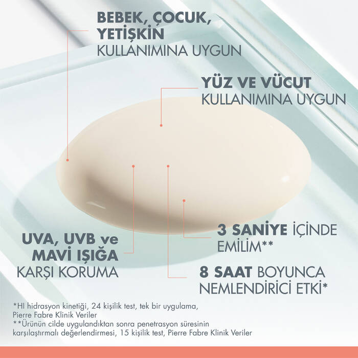 Avene Bebek Çocuk ve Yetişkin Kullanımına Uygun SPF 50+ Güneşten Koruyucu 150 ml - 5