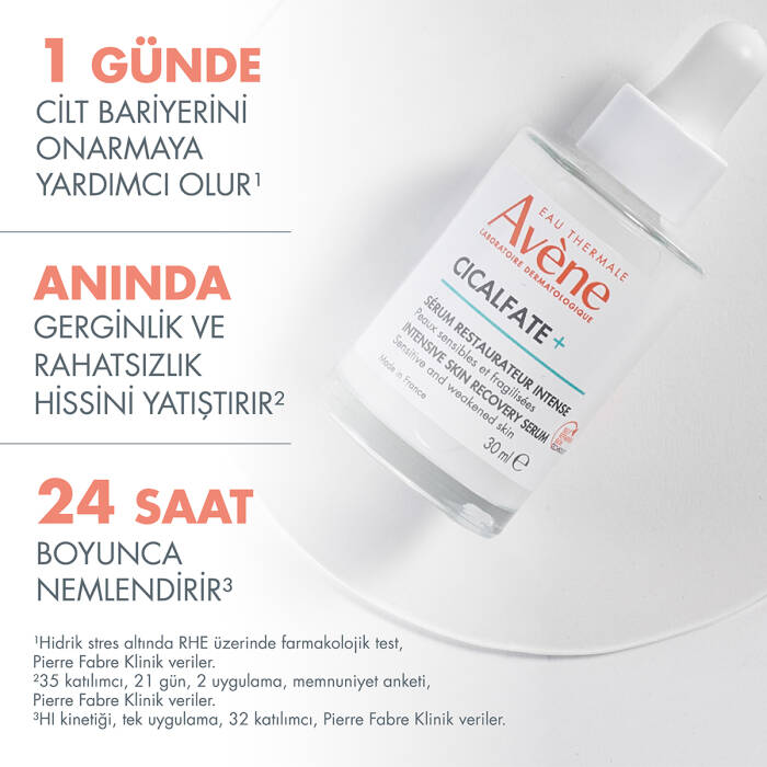 Avene Cicalfate+ Intensive Serum Onarıcı ve Güçlendirici Cilt Bakım Serumu 30 ml - 3