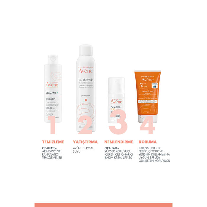 Avene Cicalfate+ SPF 50+ Yüksek Koruyucu İçeren Cilt Onarıcı Bakım Kremi - 7