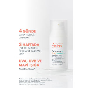 Avene Cicalfate+ SPF 50+ Yüksek Koruyucu İçeren Cilt Onarıcı Bakım Kremi - 3