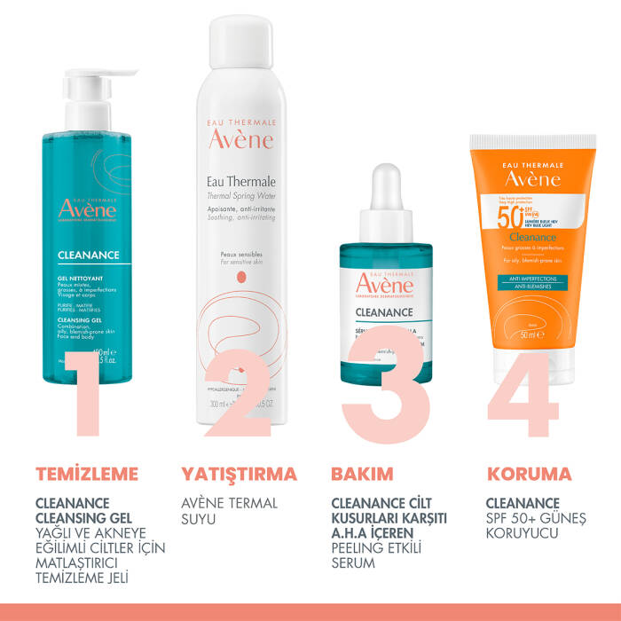 Avene Cleanance Cilt Kusurları Karşıtı AHA İçeren Peeling Etkili Serum 30 ml - 4