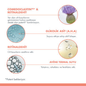 Avene Cleanance Comedomed L Emulsion Bölgesel Olarak Beliren Cilt Kusurlarına ve Siyah Noktalara Karşı Bakım Kremi 15 ml - 5