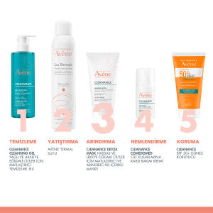 Avene Cleanance Hassas ve Lekeye Eğilimli Ciltler için Matlaştırıcı ve Arındırıcı Kil İçerikli Maske 50 ml - 3