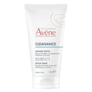 Avene Cleanance Hassas ve Lekeye Eğilimli Ciltler için Matlaştırıcı ve Arındırıcı Kil İçerikli Maske 50 ml - Avene