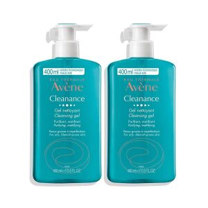 Avene Cleanance Yağlı ve Akneye Eğilimli Ciltler için Matlaştırıcı Temizleme Jeli 400 ml x 2 Adet - Avene