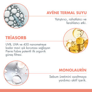 Avene Cleanance Yağlı ve Akneye Eğilimli Ciltler için SPF 50+ Renkli Güneş Koruyucu 50 ml - 4