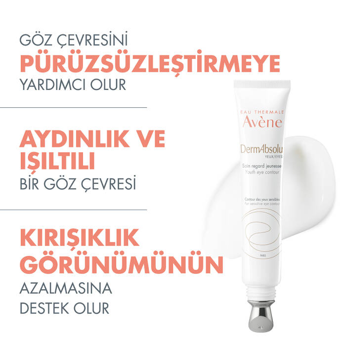 Avene DermAbsolu Kırışık Göz Çevresi ve Düşük Göz Kapağı İçin Göz Çevresi Bakım Kremi 15 ml - 6