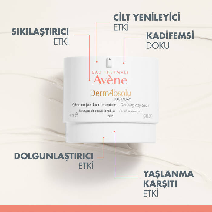 Avene DermAbsolu Sıklık ve Yoğunluk Kaybı Yaşayan Ciltler İçin Gündüz Bakım Kremi 40 ml - 5