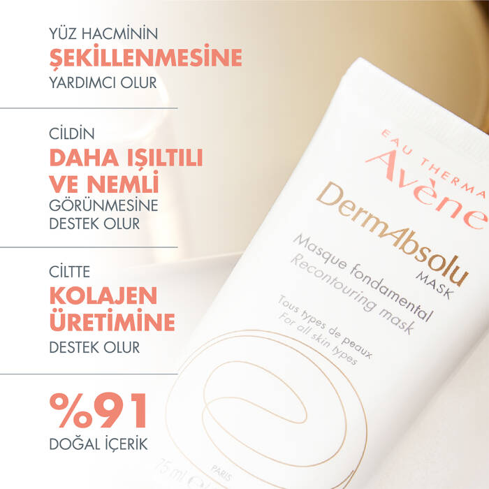 Avene DermAbsolu Sıklık ve Yoğunluk Kaybı Yaşayan Ciltler İçin Maske 75 ml - 6