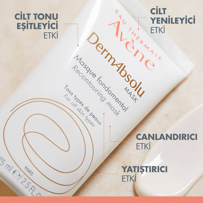 Avene DermAbsolu Sıklık ve Yoğunluk Kaybı Yaşayan Ciltler İçin Maske 75 ml - 5