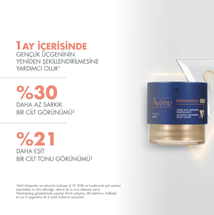 Avene DermAbsolu Yoğun Şekillendirici Gece Kremi 40 ml - 4