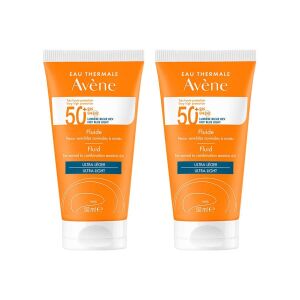 Avene Fluide SPF 50+ Normal ve Karma Ciltler için Güneş Koruyucu 50 ml x 2 Adet - Avene