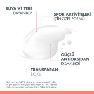 Avene Fluide Spor Yapanlar İçin SPF 50+ Güneş Koruyucu 100 ml - 4
