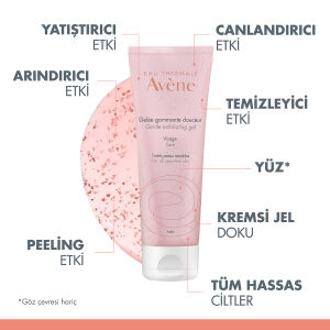 Avene Gentle Exfoliating Gel Tüm Hassas Ciltler için Aydınlatıcı Peeling 75 ml - 4