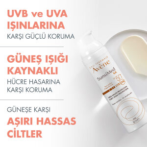 Avene Güneşe Karşı Aşırı Hassasiyet Gösteren Ciltler İçin Çok Yüksek Güneş Koruyucu 80 ml - 6