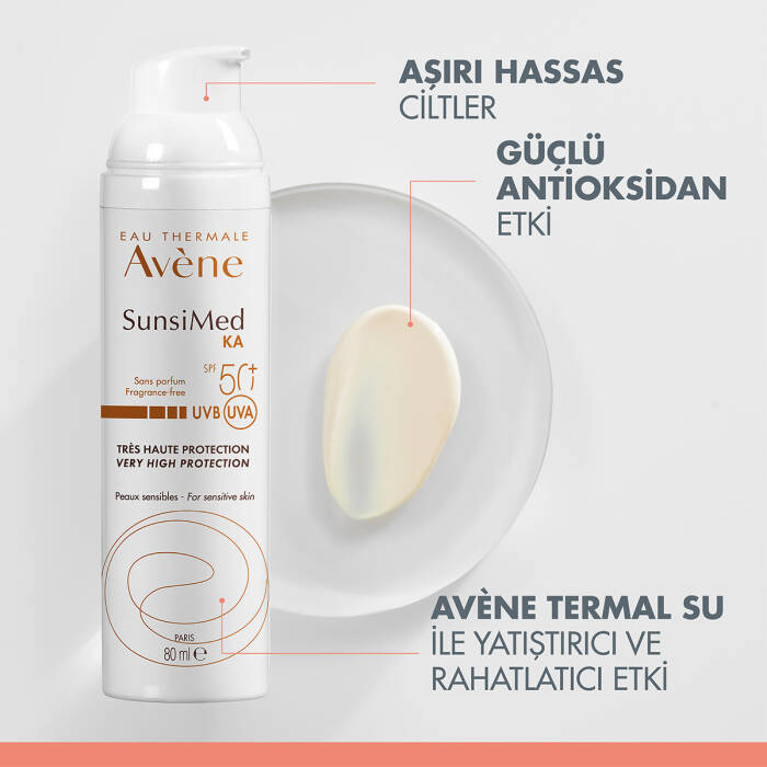 Avene Güneşe Karşı Aşırı Hassasiyet Gösteren Ciltler İçin Çok Yüksek Güneş Koruyucu 80 ml - 4