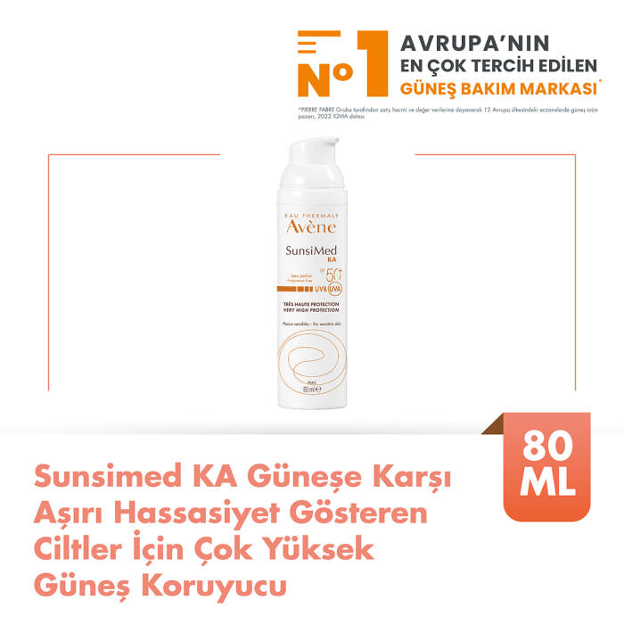 Avene Güneşe Karşı Aşırı Hassasiyet Gösteren Ciltler İçin Çok Yüksek Güneş Koruyucu 80 ml - 2